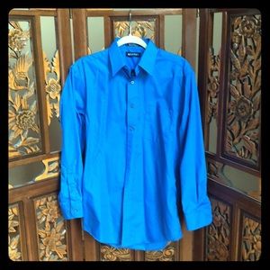 Puritan Blue Dress Shirt Size S 14-14 1/2 32/33